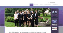 Desktop Screenshot of olipinterns.ca
